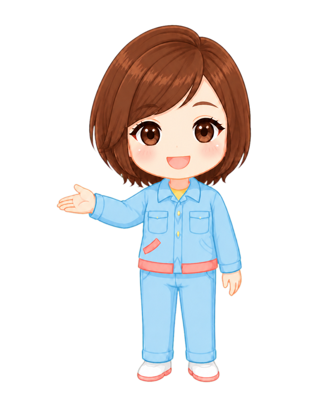 ご案内するマスコット